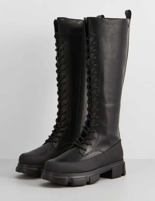 Liu Jo Arabella kozaki sznurowane na grubej podeszwie 39