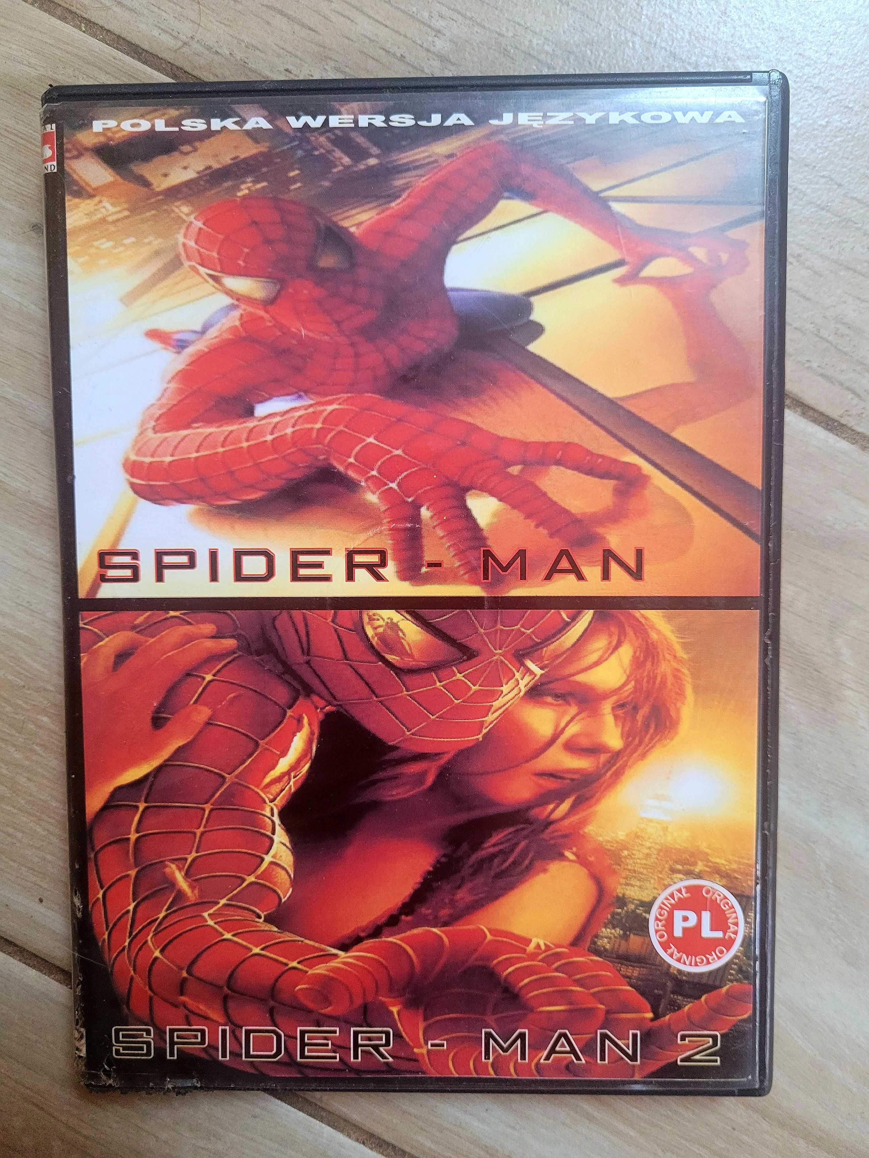 Film dvd Spiderman cz. 1 i 2