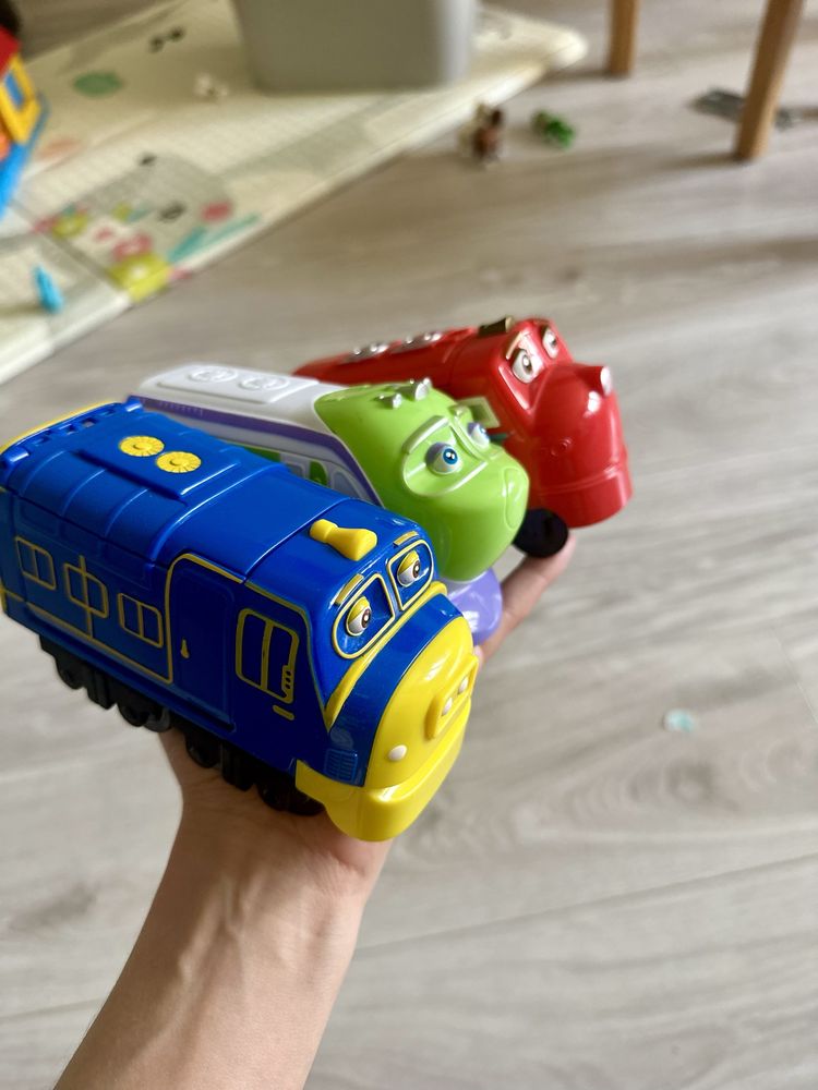 chuggington паровозики