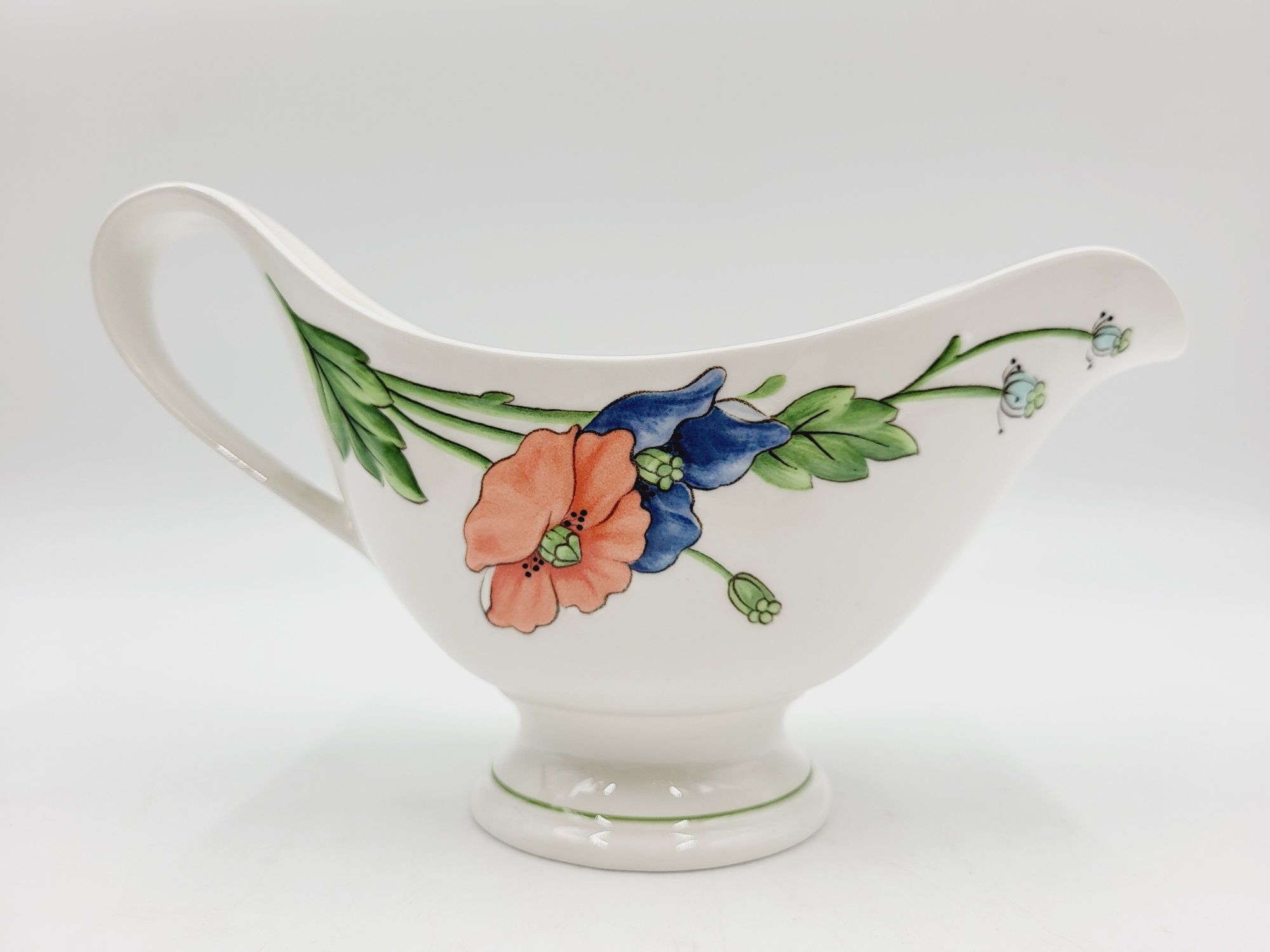 Przepiękna ręcznie malowana sosjerka Villeroy&Boch