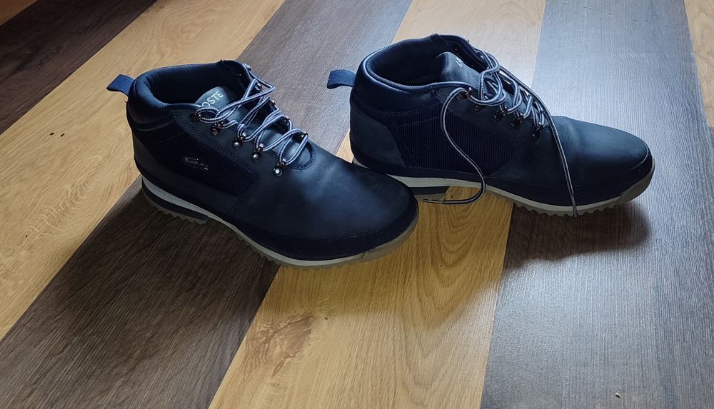 Мужские кожанные ботинки La coste