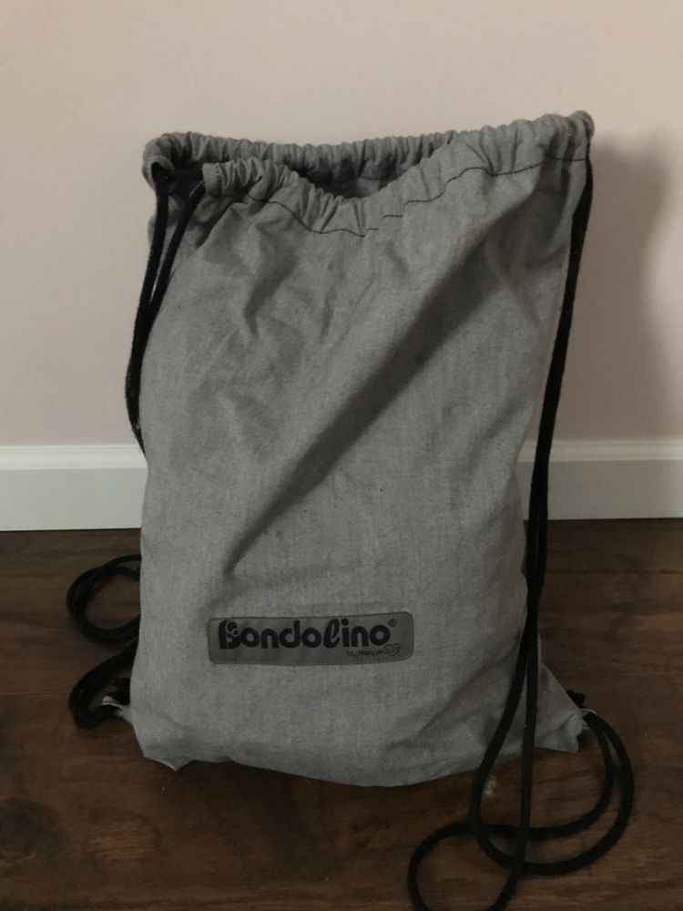 Nosidełko Bondolino Poplin wraz z polarem