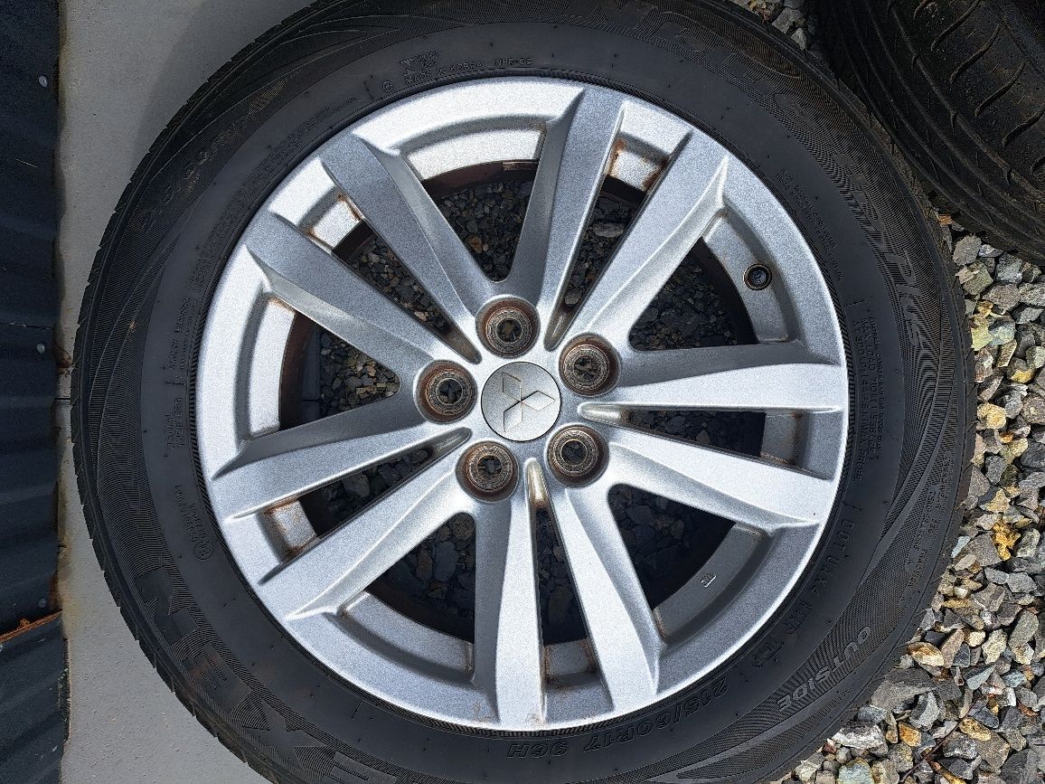 Koła letnie alufelgi Mitsubishi ASX 5x114.5 215/60/17 Lancer