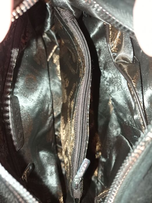 Женская сумочка натуральной замш и экокожа