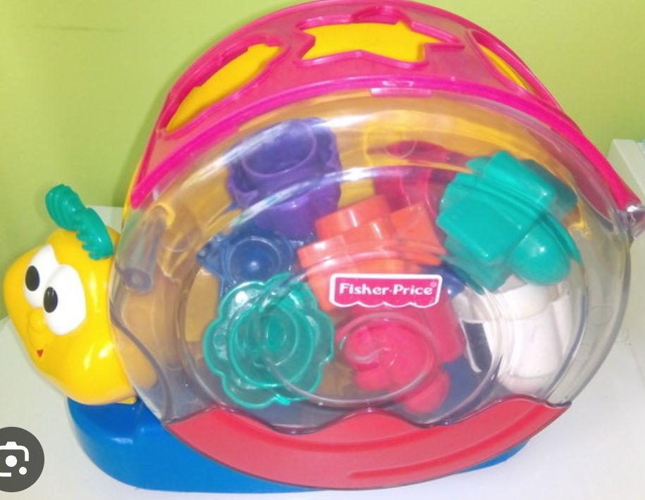 Caracol Fisher Price- jogo de encaixe + comboio baby Clementoni Mickey