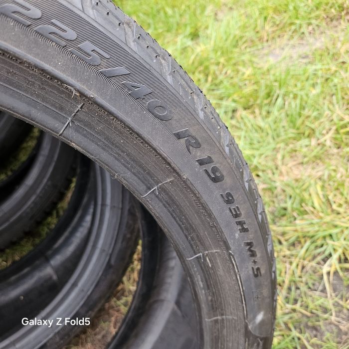 Opony zimowe 225/40/19 255/35/19 Pirelli Sottozero3 20/21r bieżnik 7mm
