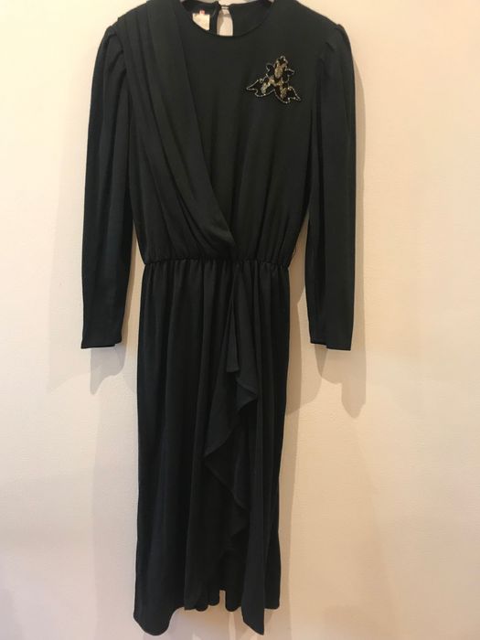 Vestidos pretos originais anos 80 vintage