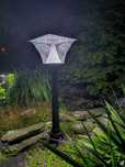 Nowoczesne lampy solarne MD SOLAR – czas świecenia do 12h, aluminium