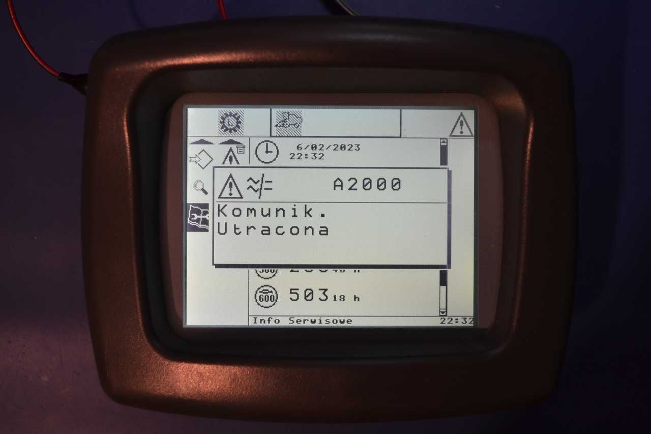 Monitor Wyświetlacz LCD New Holland CX820 CX840 CX880 CX770