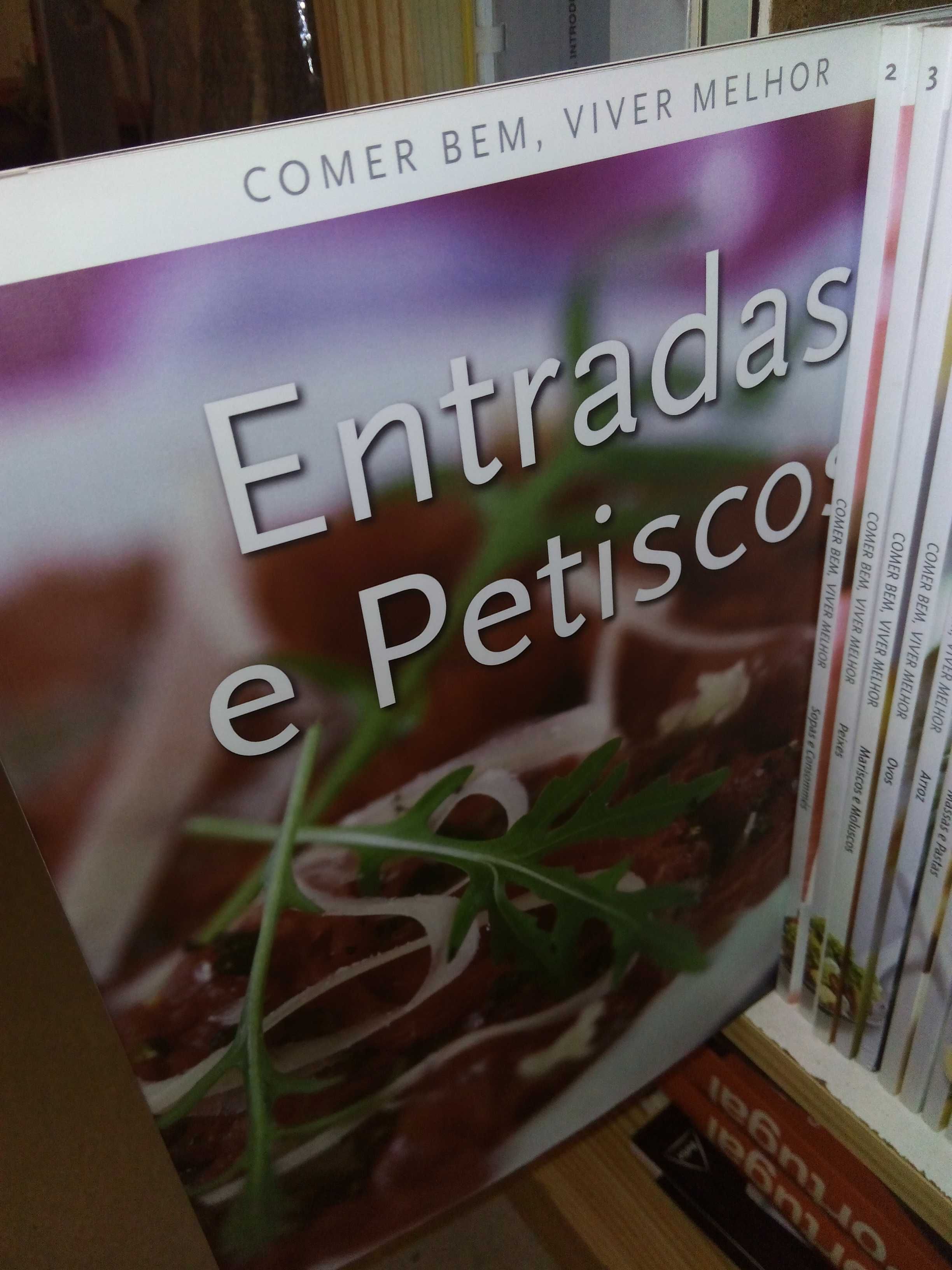 Livros "Comer bem, viver melhor"