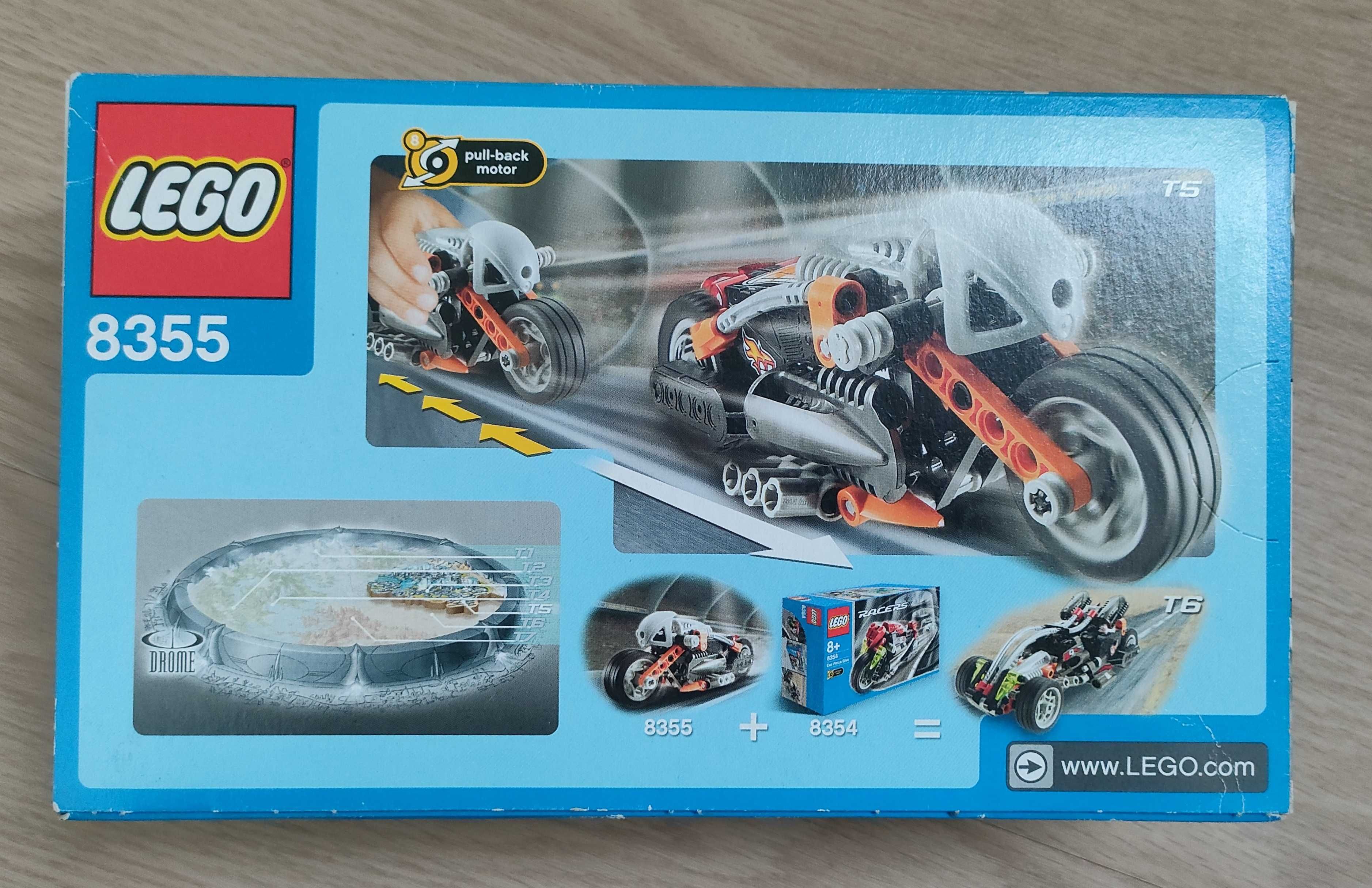 Lego 8355 - Racers H.O.T. Blaster Bike - Vintage - Unikat z 2003r!