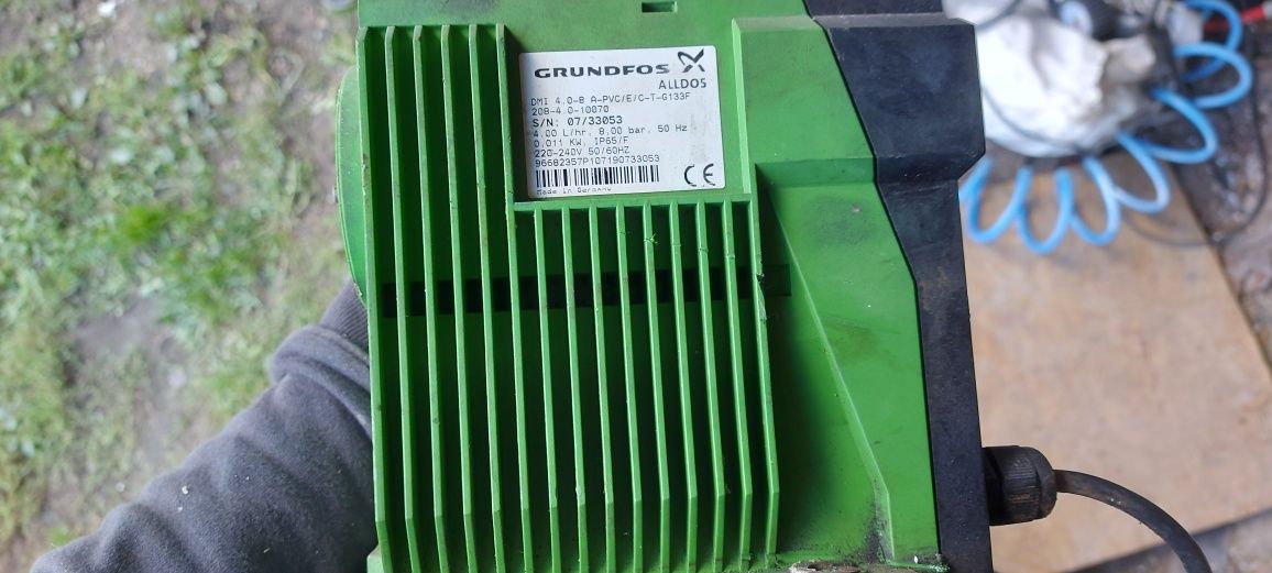 Pompa dozująca wody cieczy grundfos dmi 4,0-8 A-PVC/E/C-T G -133F