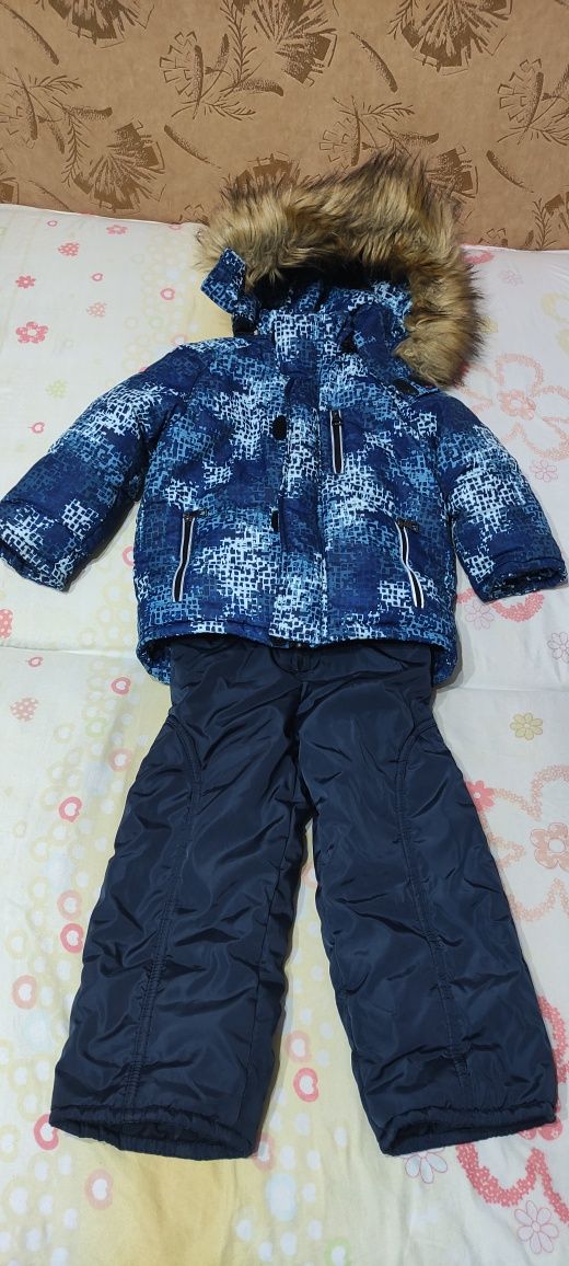 Детский Зимний костюм 104/86,  парка тёпля, осене/демисезонные куртка