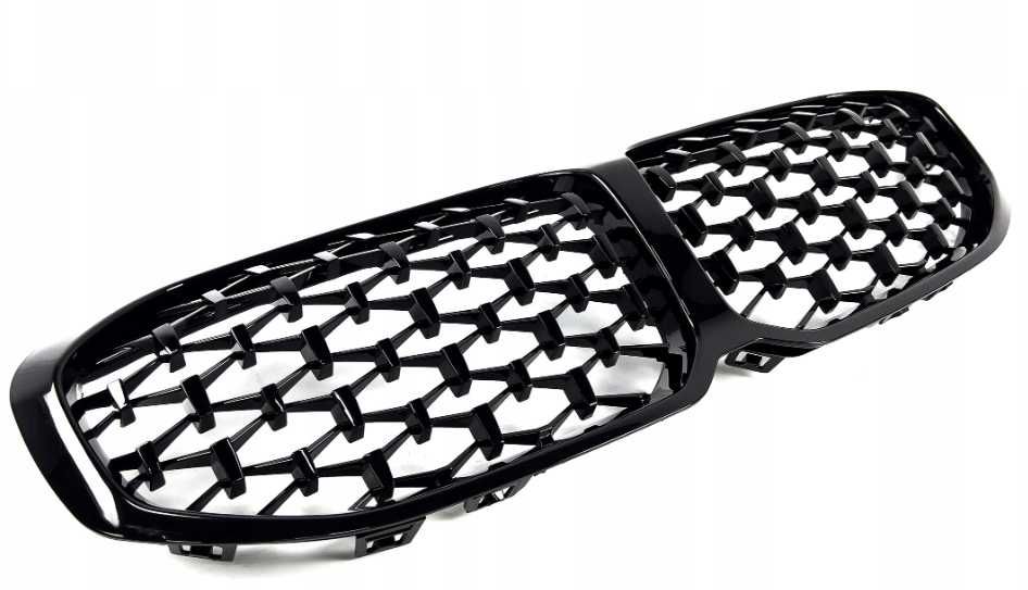 Nerki Grill BMW 1 F40 F41 19+ DIAMOND Czarny Połysk
