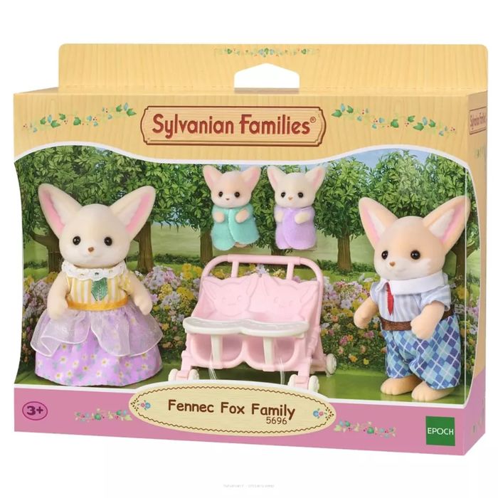 Sylvanian Families. Rodzina lisków pustynnych. Epoch