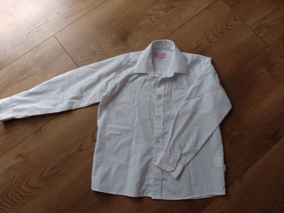 Koszula biała  140cm CoolClub