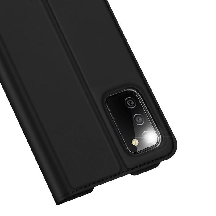 DUX DUCIS Skin Pro kabura etui z klapką do Samsung Galaxy A02s czarny