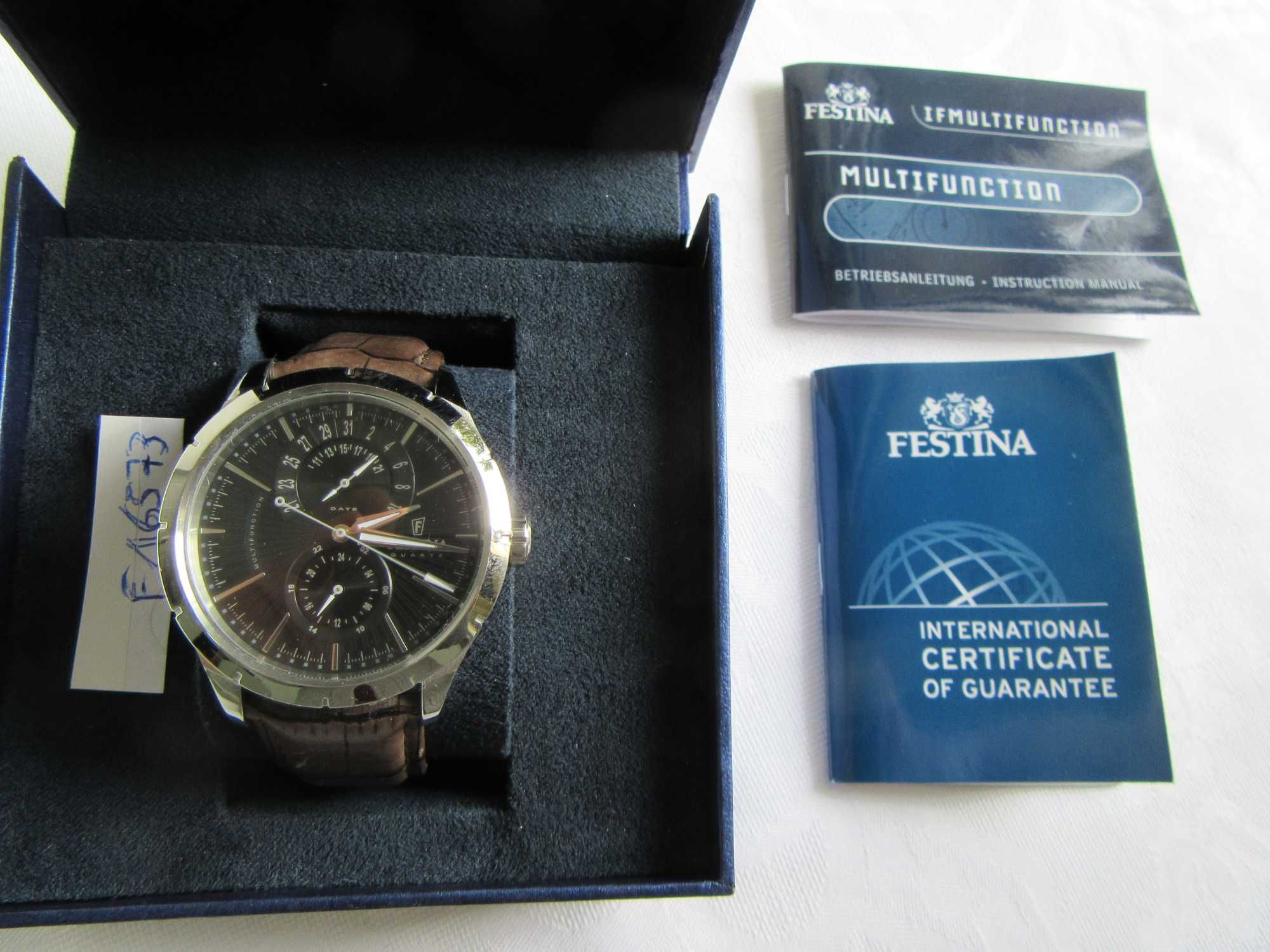"FESTINA" (F16573) - Pouco uso - Bom estado