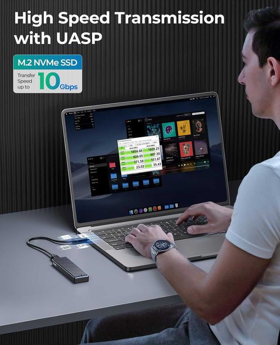 ORICO M.2 obudowa USB-C adapter 10 Gbps