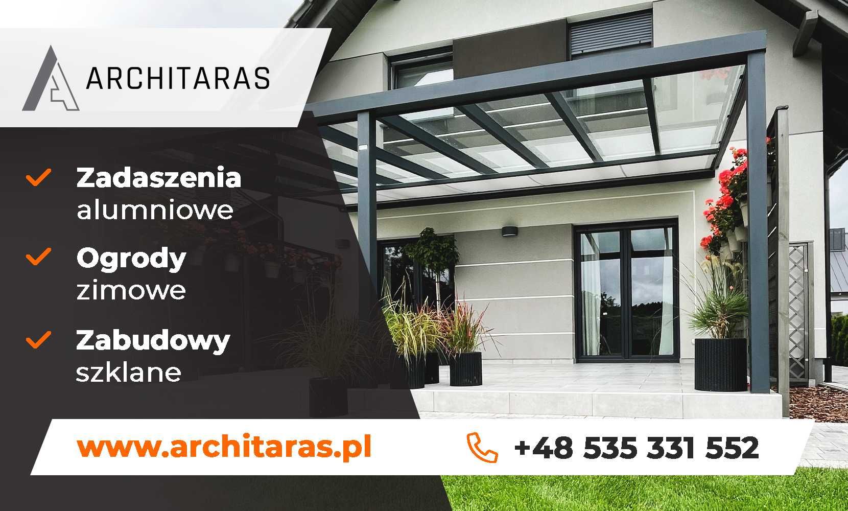 Architaras Tarasy Zabudowy Zadaszenia Tarasów Systemy Tarasowe