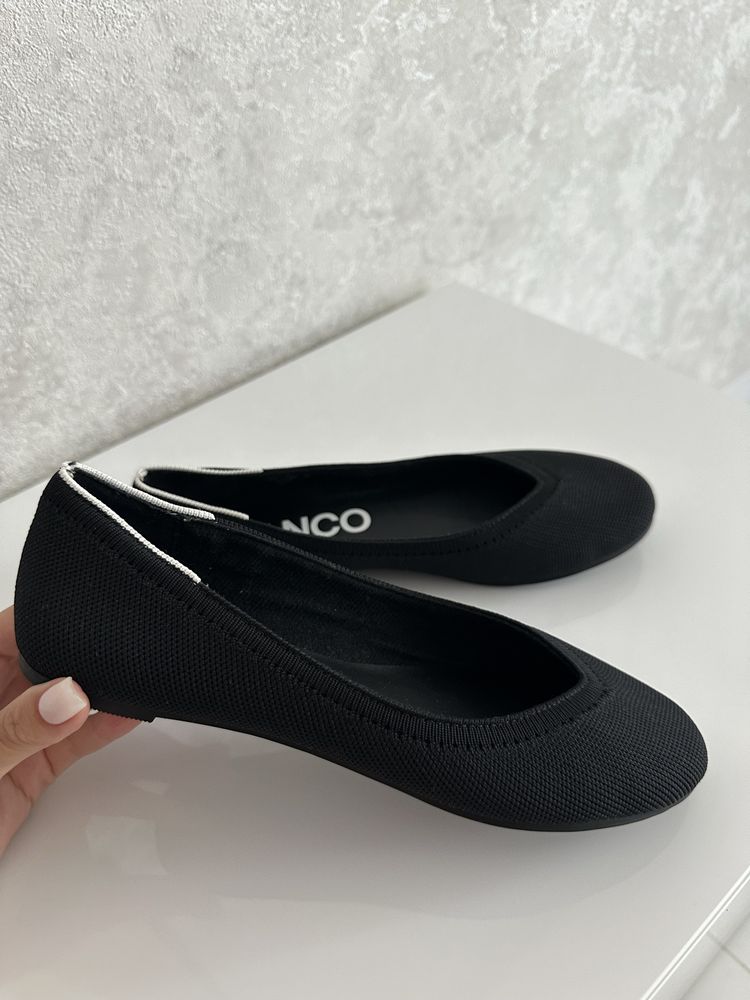Продам нові балетки BIANCO чорного кольору 37 р