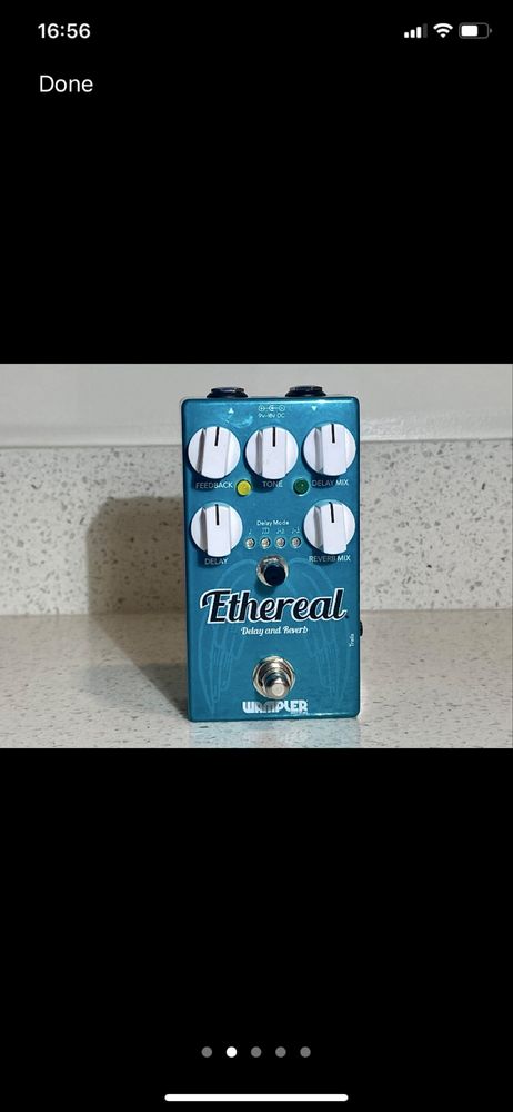 Wampler Ethereal reverb/delay