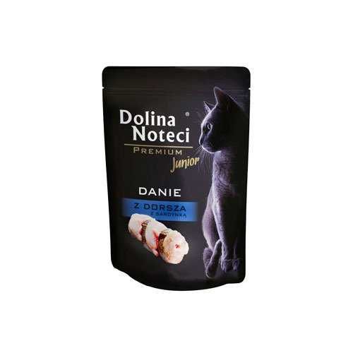 Dolina Noteci Premium Kot Junior Dorsz 20x85g Saszetka Wysyłka w 24h