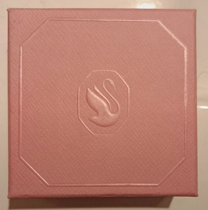 Brincos Swarovski argola Sommerset Brancos