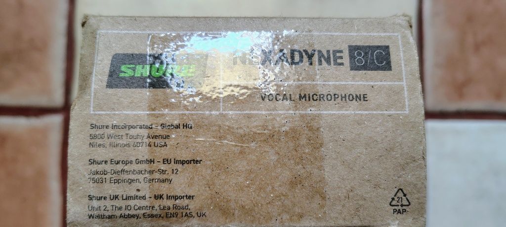 Shure Nexadyne 8/C mikrofon