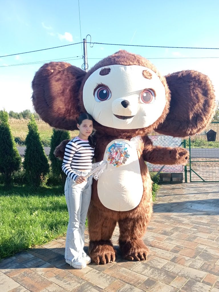 Biały Miś Luksus żywa maskotka Panda Goryl Tańczące lalki na urodziny.