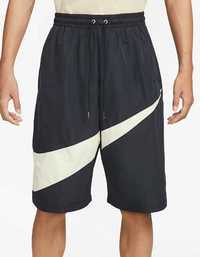 шорти Bermuda Shorts Nike Sportswear Swoosh Preta