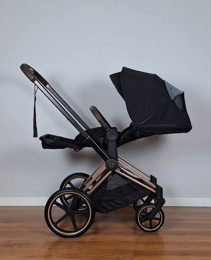 Wózek 4w1 Cybex Priam 3.0 Rose Gold . Wózek,  fotelik , baza isofix