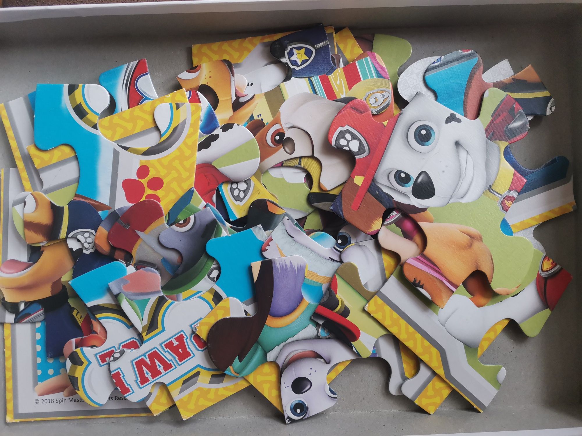 Puzzle maxi 24 trefl - psi patrol, pjmasks, Bob budowniczy