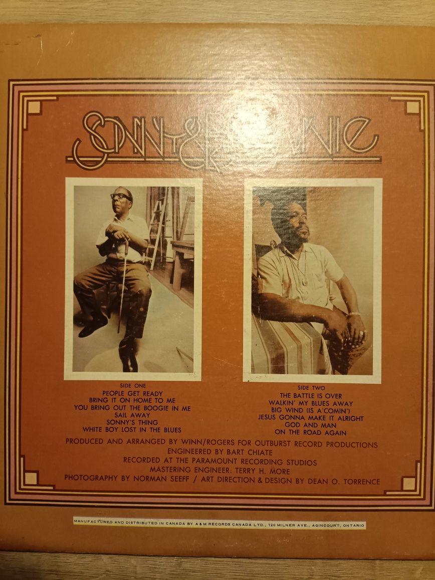 Sonny & Brownie Vinyl 1973