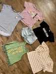 Zestaw ubrań dla dziewczynki 128/134 Mango, H&M, Reserved