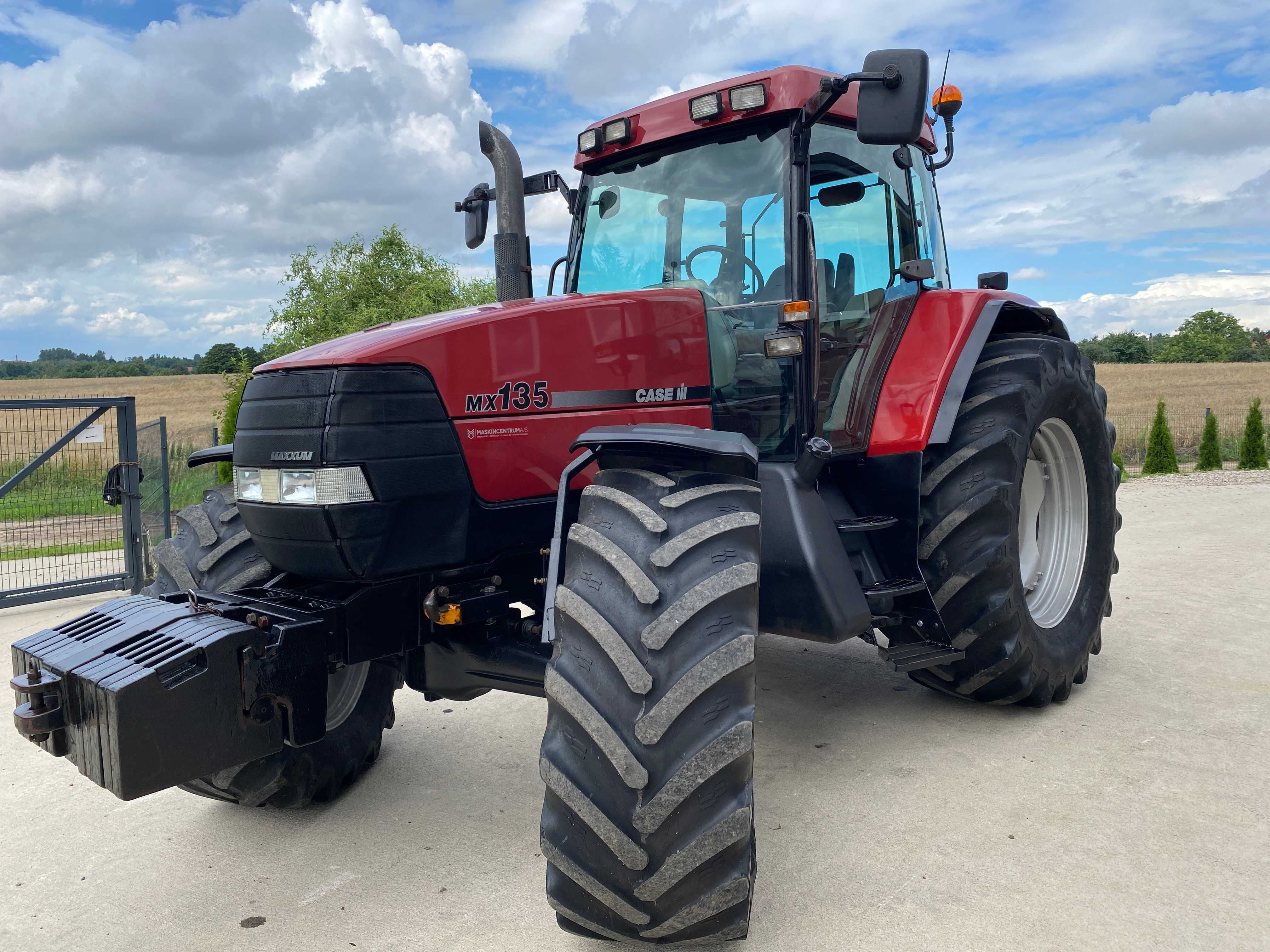 CIĄGNIK CASE MX135 MAXXUM SUP STAN valtra fendt claas john new holland