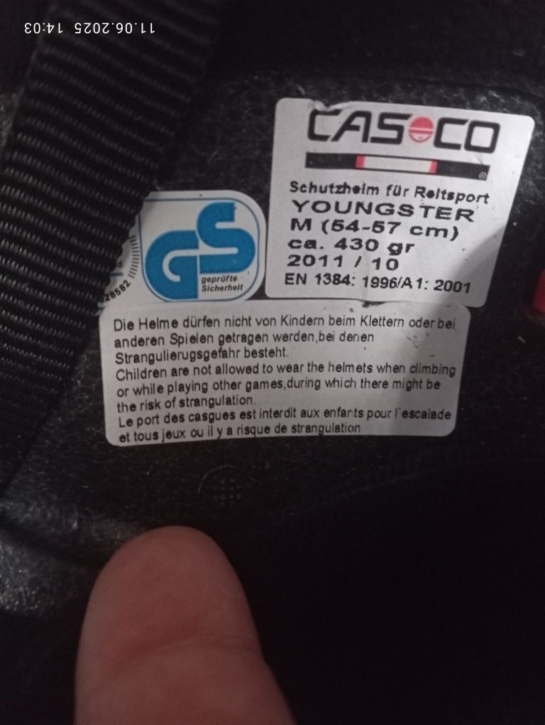 Kask jeździecki  CASCO