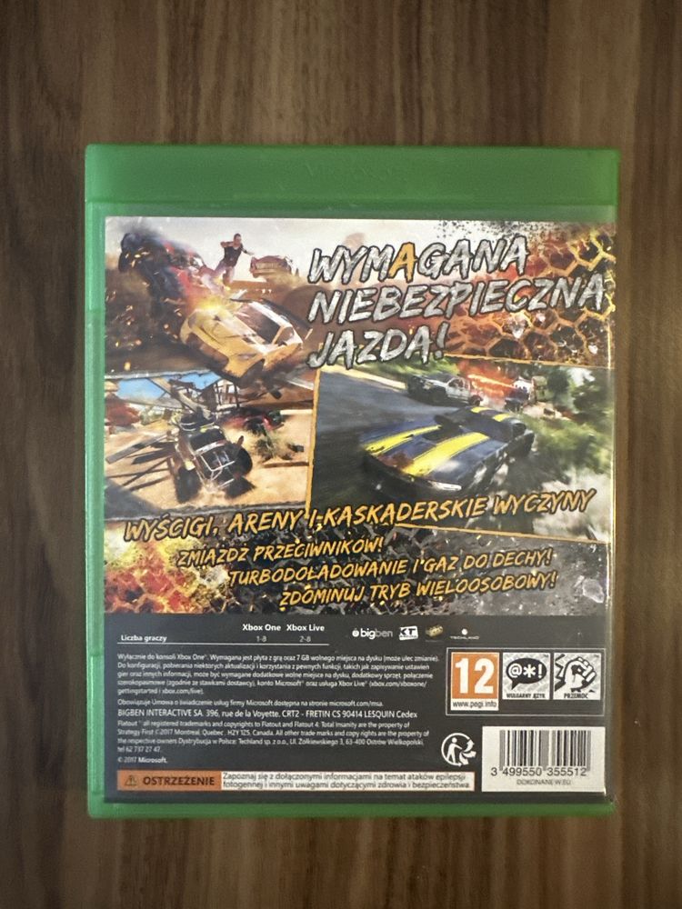 Gra flatout 4 total insanity - xbox one