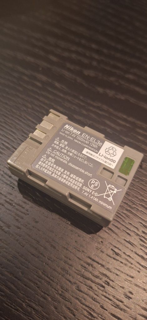 For Nikon EN-EL3e Battery D300 D700 D80 D90 D70S D300S D100SLR MH-18a