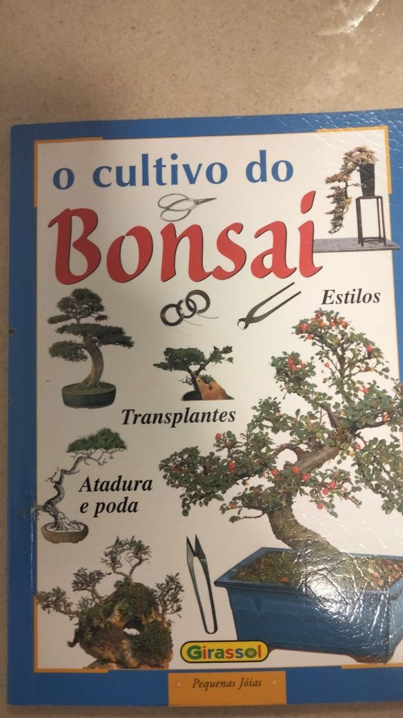 O livro " o cultivo do bonsai"