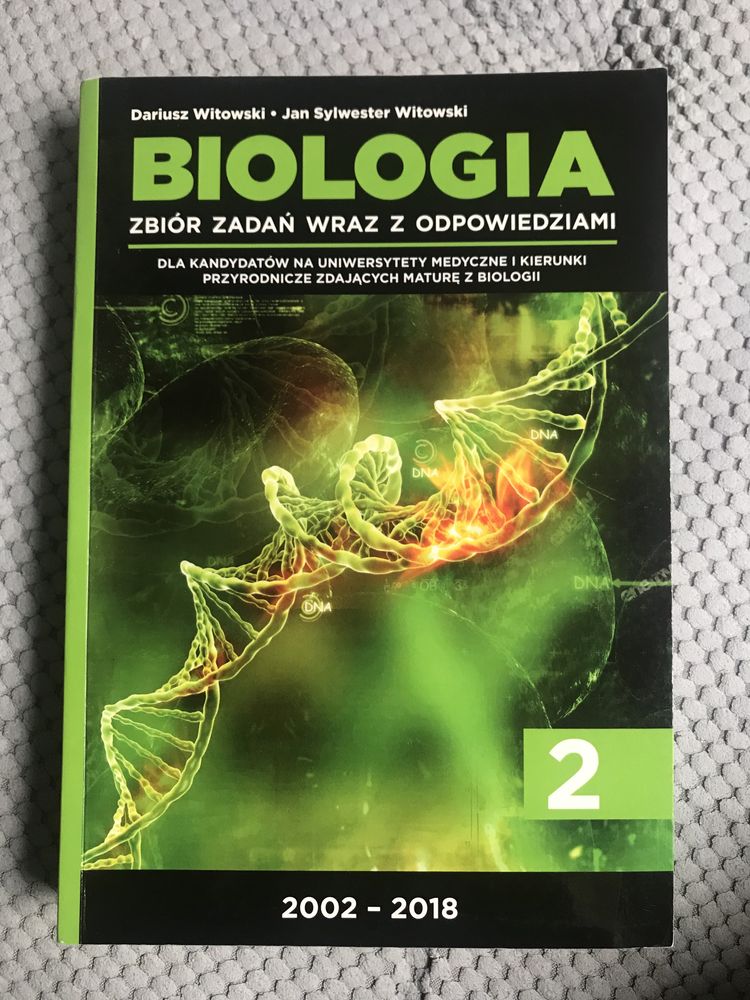 Biologia zbiór zadań 1-3 Witowski