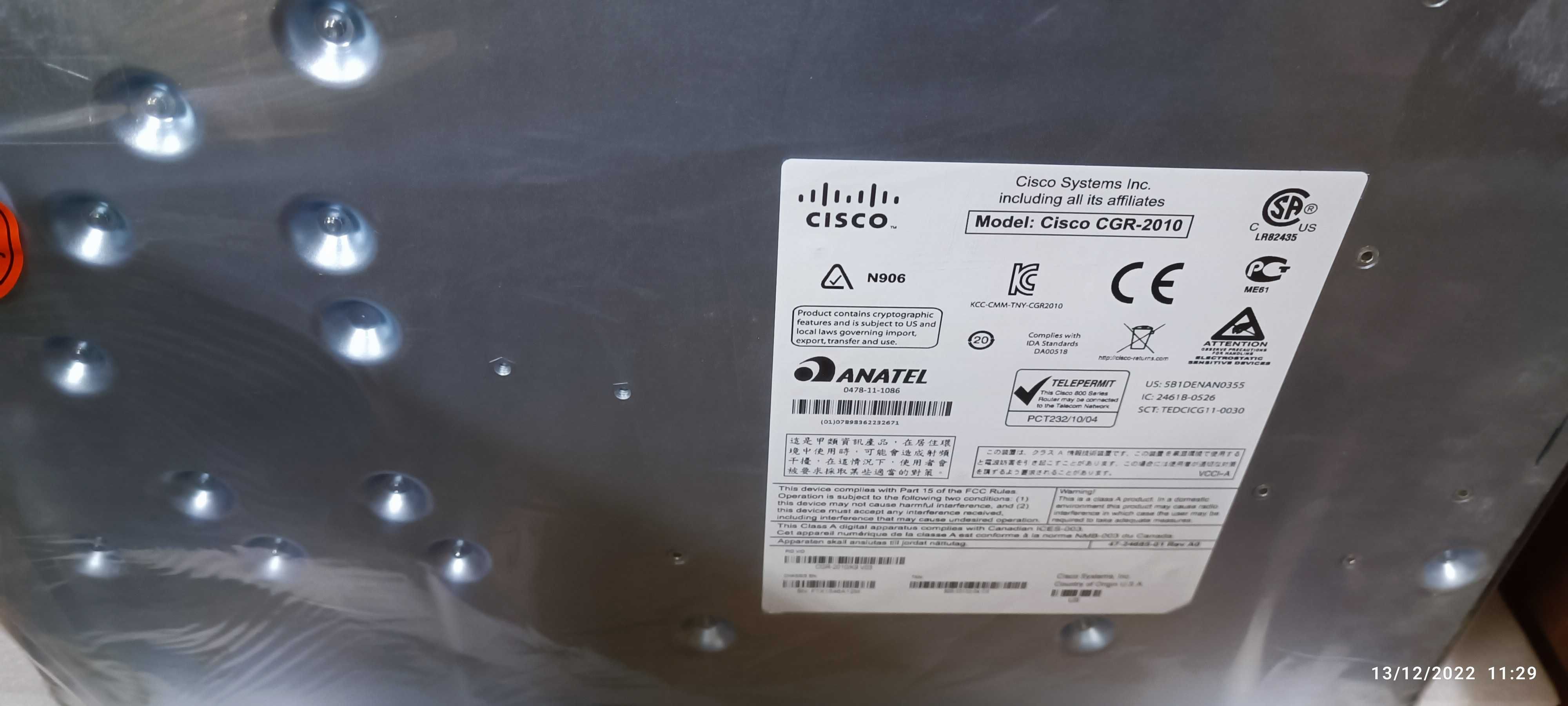 router Cisco CGR-2010