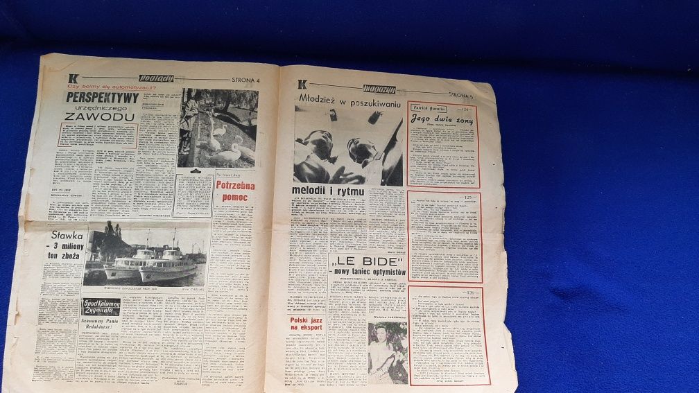Kurier Szczeciński 1963r jedyny na olx