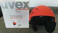 Kask Uvex P1us Dark Orange Mat 52-55 cm