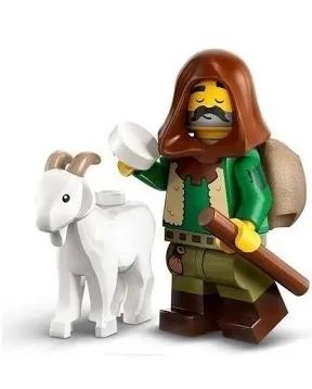 Lego CMF Bat Lord Pasterz z kozą Bard Ork Sokolniczka Rycerka Śnieżny