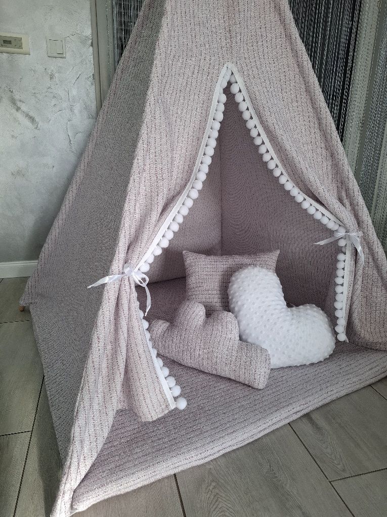 Namiot tipi wigwam 105x105cm Nowy