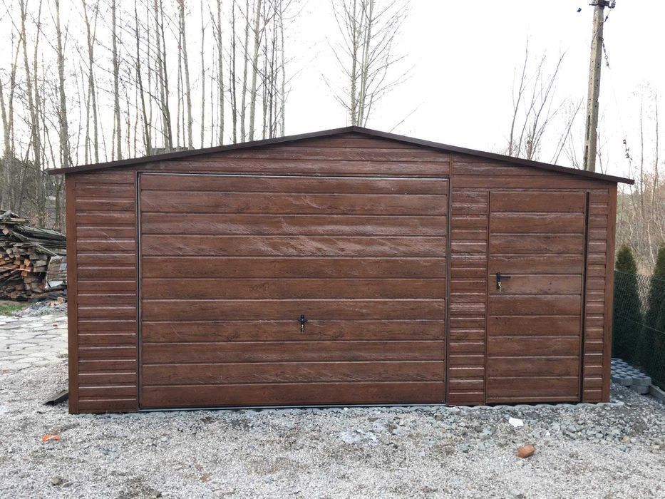 Garaż blaszany, 9x6, 6x6, 7x5, 3x6, producent, szybka dostawa