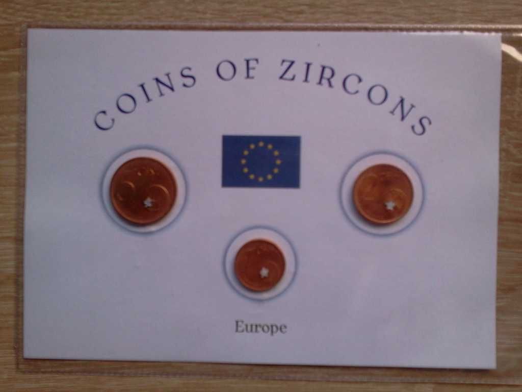 Monety Fantazyjne 1 + 2 + 5 EURO CENT.