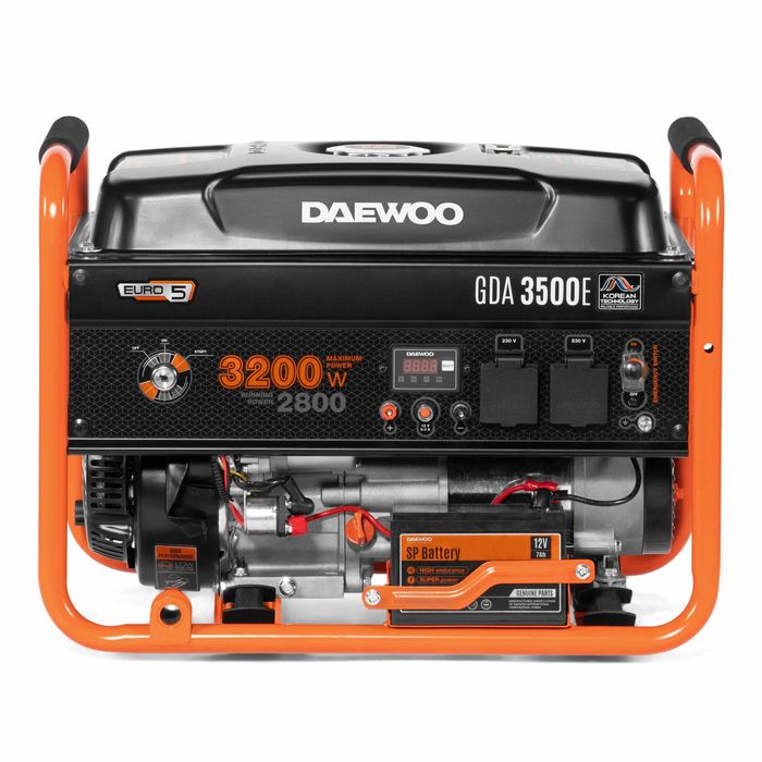 agregat prądotwórczy generator prądu DAEWOO 230V GDA3500E STARTER AVR