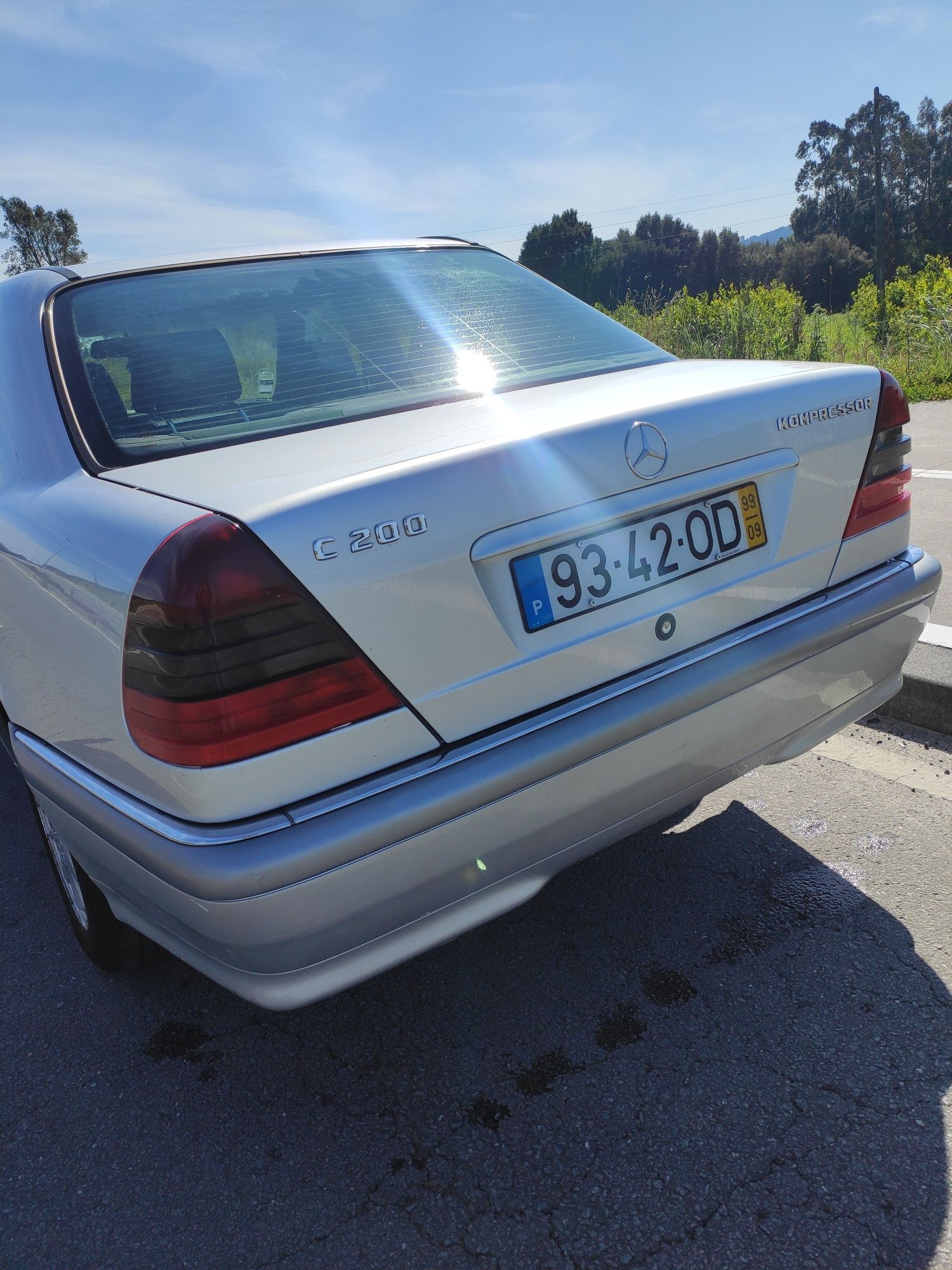 Mercedes c200 Kompressor C/GPL (ler descrição)